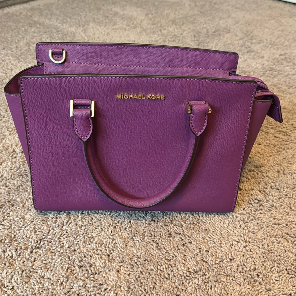 Michael Kors Purple Handbag